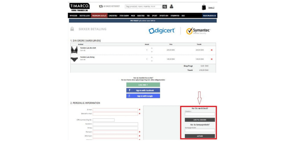 Sådan bruger man en rabatkode Timarco