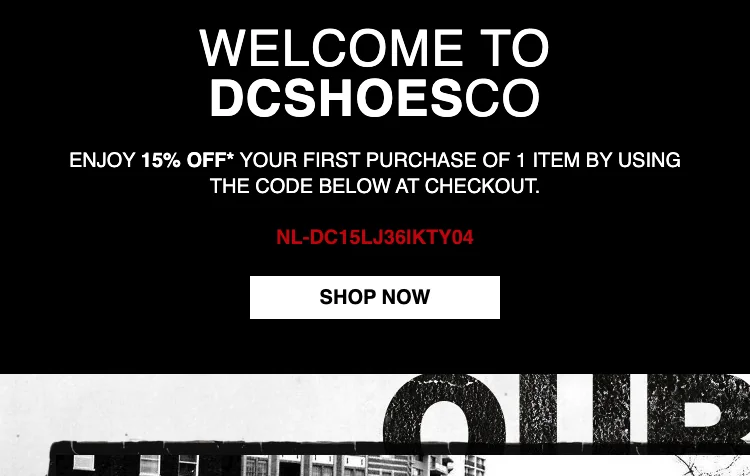 DC Shoes Rabatkode