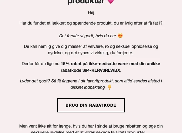 MSHOP Rabatkode