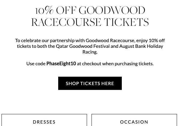 Phase Eight Rabatkode