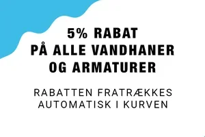 Oktobertilbud på vandhaner og armaturer