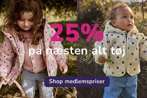 🛍️ Spar 20-25% på næsten alt tøj & sko