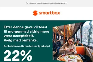 Smag julen: 22% rabat på gourmetoplevelser