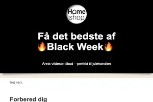 Få glæde af BLACK WEEK! 🍂