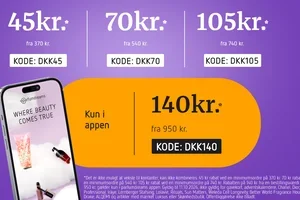Sidste chance: Få din rabatkupon på 19 kr.*! ⏰