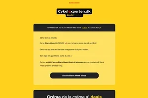 Black Week er skudt i gang 🚲💥