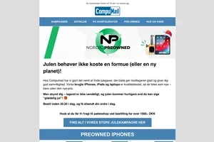 🎄 Spar penge & køb grønt – Perfekte julegaver til en god pris hos Compumail