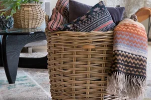 Brændekurv i flet 🪵 Trender lige nu!