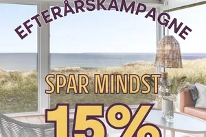 Efterårsferie med mindst 15 % rabat