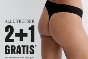 Alle trusser: 2+1 gratis, hvilke vælger du?