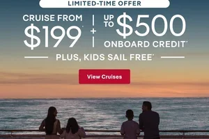 ENDS SOON: Cruises From $199 Are Sailing Away