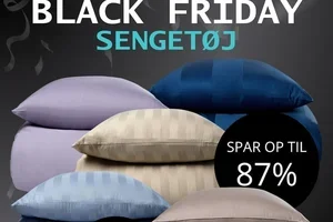 BLACK FRIDAY 🖤 Sengetøj fra KUN 50,-