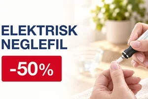 Kun i dag: 50 % på elektrisk neglefil
