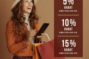 Shop more, get more - op til 15% på din ordre