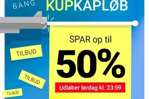 KUPKAPLØB - SPAR op til 50%