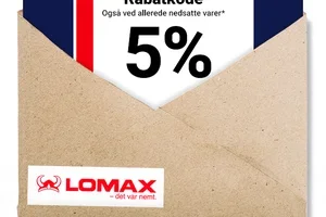 Få 5% rabat på din ordre – også på tilbudsvarer!