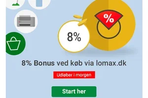 Du får 8% KvartalsBonus på ALT💰