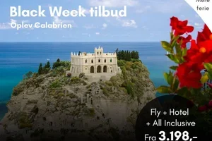Black Week Fortsætter – Eksklusive rejsetilbud til Calabrien