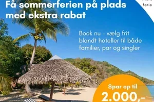 Sommerferie med ekstra rabat – få din plads før det er for sent!