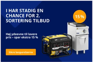 Sidste chance – 15 % rabat kun indtil søndag