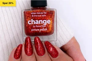 Vil du se årets julefarver til neglene dk?