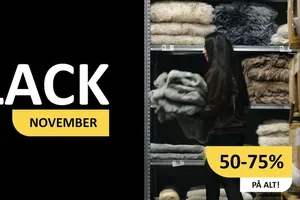 🖤 Black November! 🖤 Det bliver ikke billigere!