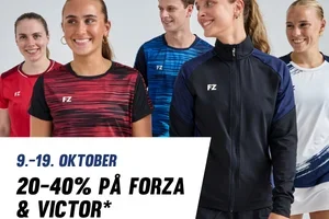 Sidste chance! 20-40% på Forza & Victor slutter om få timer 🔥