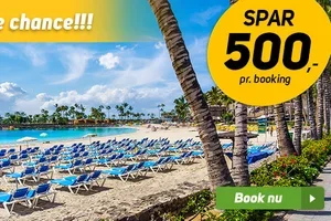 Kun til søndag: 500,- rabat på vinterrejser ☀️