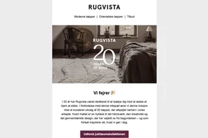 Vi fejrer 20 år  🎂