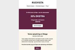 Hundredvis af tæpper, op til 50% - så længe lager haves