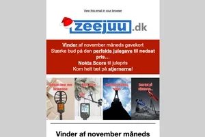 🏆 Vinder af november måneds gavekort på kr. 500,- | Juletilbud & Kampager 🎄
