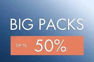 BIG PACKS op til 50 %
