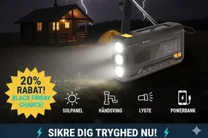 🚨 NYHED: Denver SCD-2033 Nødradio – Sikkerhed til Hjemmet + 20% RABAT!