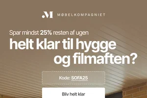 Sidste uge med 25%