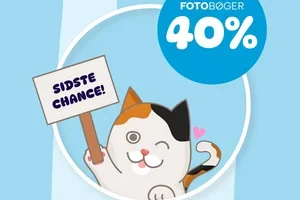 4 dage tilbage! 40% på Fotobøger 🩷