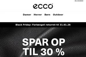 Op til 30 % rabat på sneakers til Black Friday