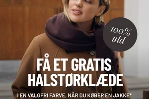 Få et gratis halstørklæde i 𝘂𝗹𝗱 🧥🧣