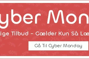 Cyber Monday tilbud: Slå til mens lager haves!