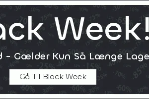 Black Week tilbud: Slå til mens lager haves!