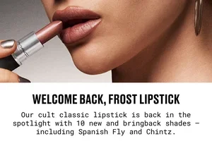 Welcome back, Frost Lipstick ✨