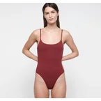Swim Open Back One-Piece