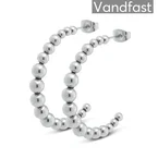 ANNEBRAUNER Creole Ball Øreringe