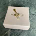 ANNEBRAUNER Kors Vedhæng 18K Guldbelagt