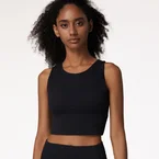 Nordic-wellness Essential Crop Top - Black