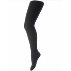 MP Bomulds Strømpebukser, Black