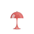 Panthella 250 Portable bordlampe, Opaque Coral af Verner Panton