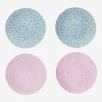 Tallerkener med påskemotiv - 4 stk.