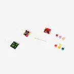 Hængende lærreder - 3 stk.