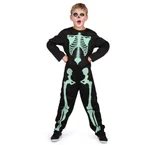 Halloween Skelet Udklædning (120 cm)