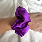 SILKE SCRUNCHIE XL - PURPLE